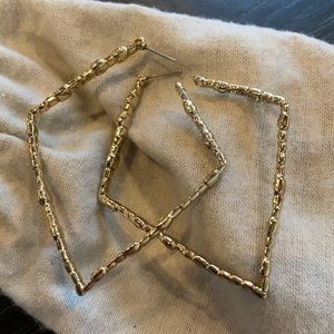 Alexis Bittar Gold Mosaic Hoops